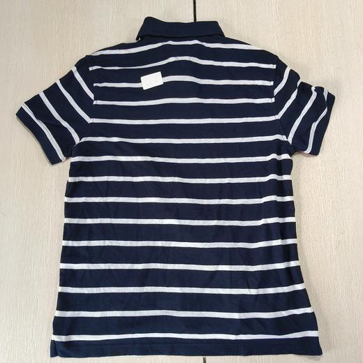 瑕疵Tommy Hilfiger/汤米 男士夏季透气吸湿速干条纹刺绣短袖POLO衫 商品图4