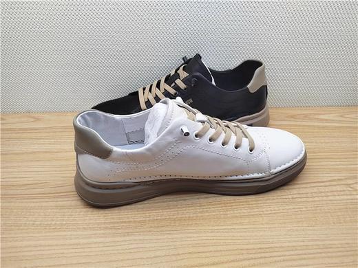 豪行春季新款13192227纯皮牛皮运动休闲男鞋单鞋 商品图2