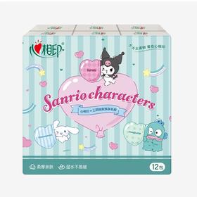 心相印三丽鸥家族联名款手帕纸12包【21003263】