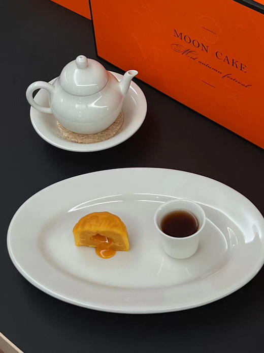 网红流心奶黄月饼六粒装 糕点零食流心酥广式中秋月饼传统甜品礼盒 商品图8