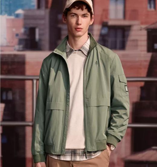 【大都会】TeenieWeenie小熊男装简约外套2024秋季新款休闲运动拉链夹克男士 商品图0