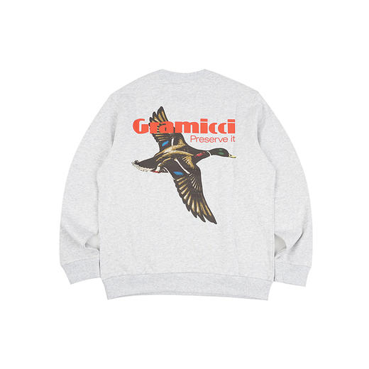 GRAMICCI PRESERVE IT SWEATSHIRT 有机棉印花圆领长袖卫衣 商品图4