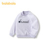 巴拉巴拉儿童卫衣女童长袖上衣秋冬童装时尚撞色绣花小童宝宝衣服 商品缩略图4
