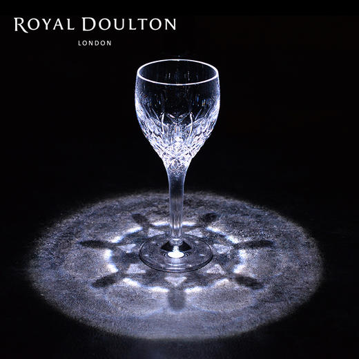 Royal Doulton 海克利尔白葡萄酒杯四件套水晶玻璃葡萄酒杯 果酒杯子礼盒套装 商品图2