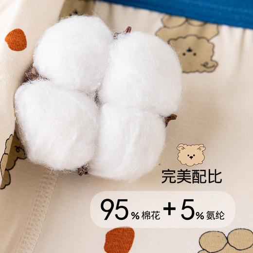 【抑菌5A级，给宝宝高标准的爱~】男童春夏纯棉内裤 儿童a类棉四角裤 宝宝夏季薄款 不夹屁屁平角短裤-QQ 商品图2