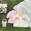 【花边蝴蝶结宝宝公主裙】2024新款甜美可爱小童裙子洋气女孩连衣裙 商品缩略图0