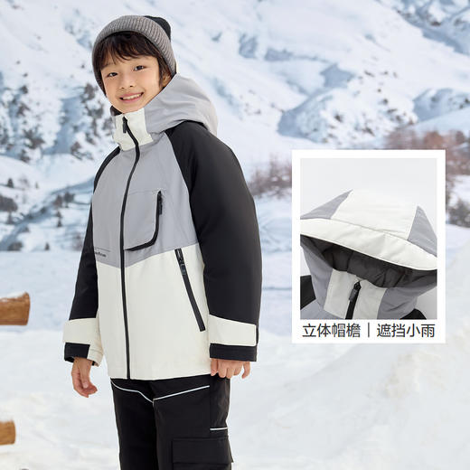 巴拉巴拉男童童装冬季中长款羽绒服新款中大童儿童保暖外套潮 商品图3