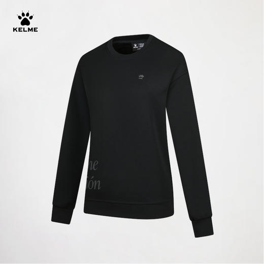 卡尔美方寸之间系列女士冬季新款加绒圆领卫衣 商品图1