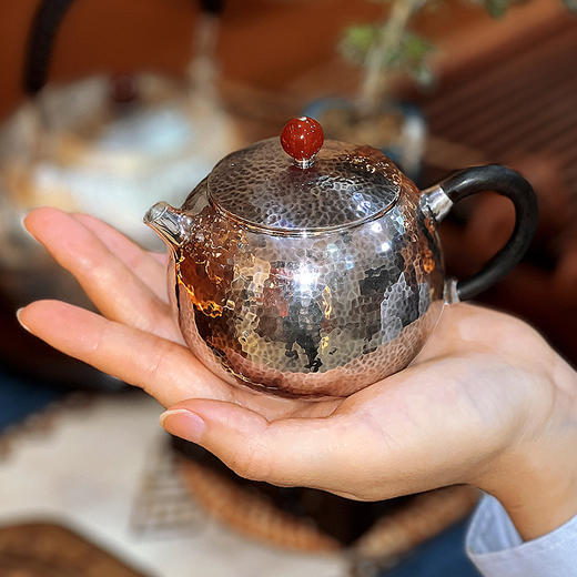 月影锤纹泡茶壶 商品图5