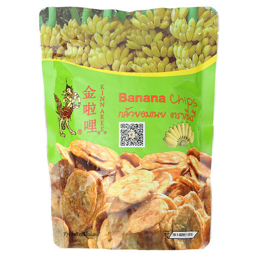 泰国进口金啦哩芭蕉干烤香蕉片椰子片水果干休闲零食小吃100g 商品图0