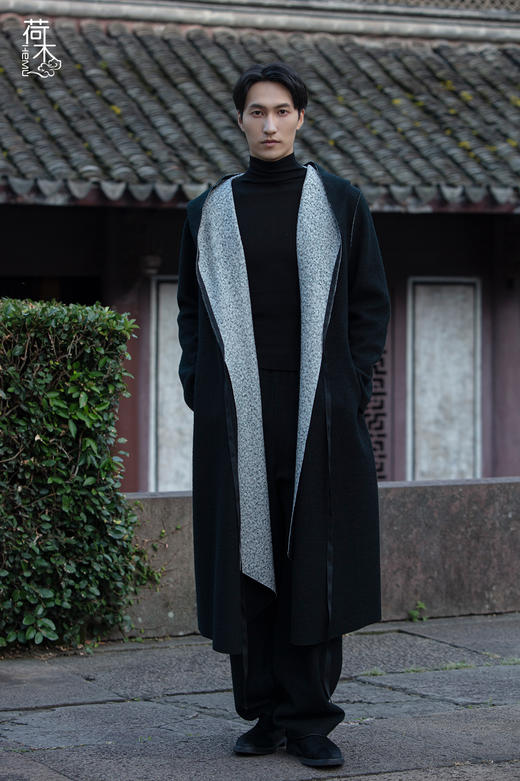 荷木HEMU丨[MEN]苍云·连帽外套 商品图4