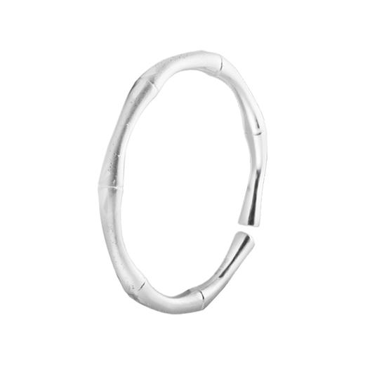 竹梦悠然银手镯 商品图0