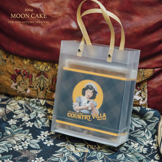 乡田小墅2024年中秋月饼礼盒 纯手工广式月饼 京津冀发货 8枚/4枚 50g/枚 商品图5