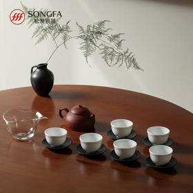 14头福至紫砂壶茶具套装