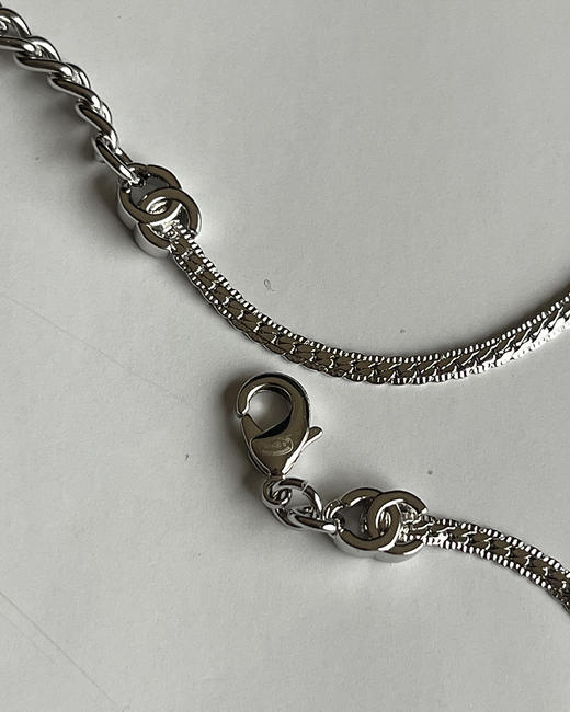 THS 8.24-无 香家 长短款双C蛇骨链颈链 项链 CU1234 商品图11