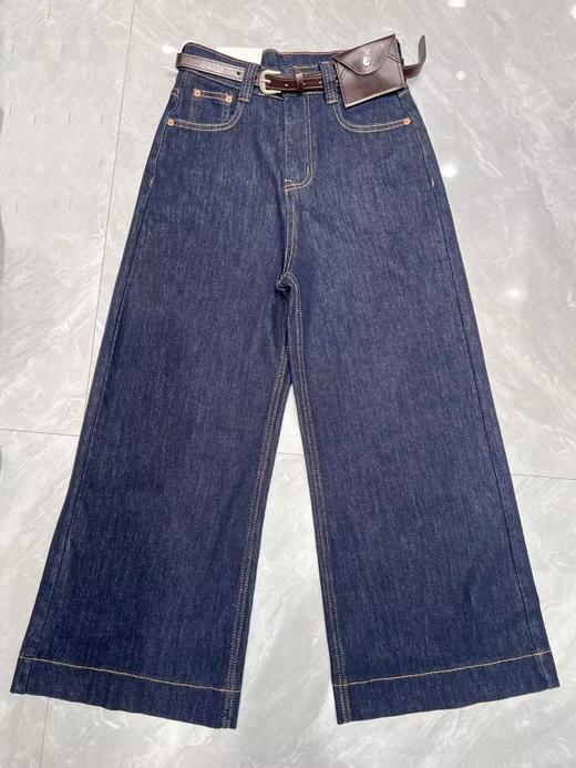 【门店同款】ENJOY2024年秋季less is more配腰包显瘦阔腿裤 159202958 商品图0