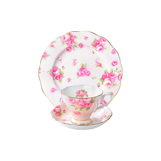 Royal Albert 百年系列 碟盘三件套骨瓷咖啡杯碟三件套装英式茶杯 商品图1