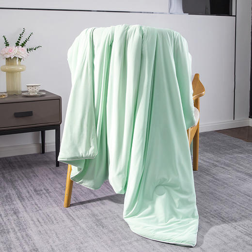 【A类瓜瓜大豆夏凉被】凉感丝冰淇淋夏凉被凉感瓜瓜夏被空调被可机洗夏天薄被子，牢牢固定内芯，不易滑动。ry 商品图11