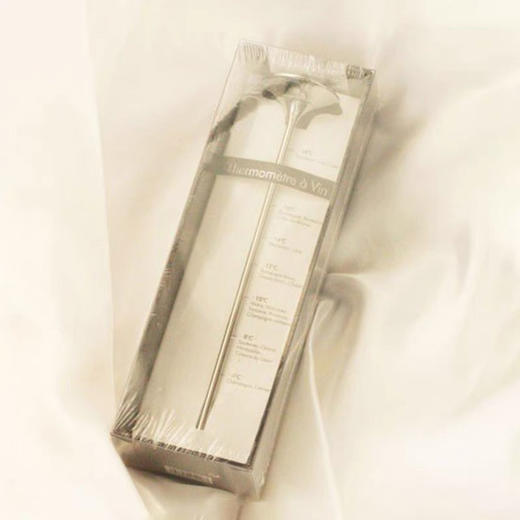 法国进口L'Atelier du Vin不锈钢温度计红酒葡萄酒品酒测温计家用 商品图3