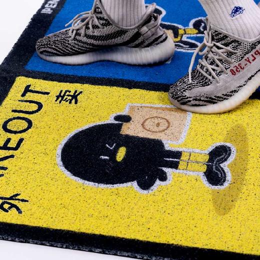 怪奇鹅超大丝圈门垫 商品图3