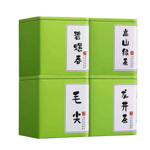 【严选推荐！四大绿茶礼盒套装】东方好茶，茶色生香，龙井碧螺春毛尖高山绿茶新茶茶叶节日送礼物优选 商品图10
