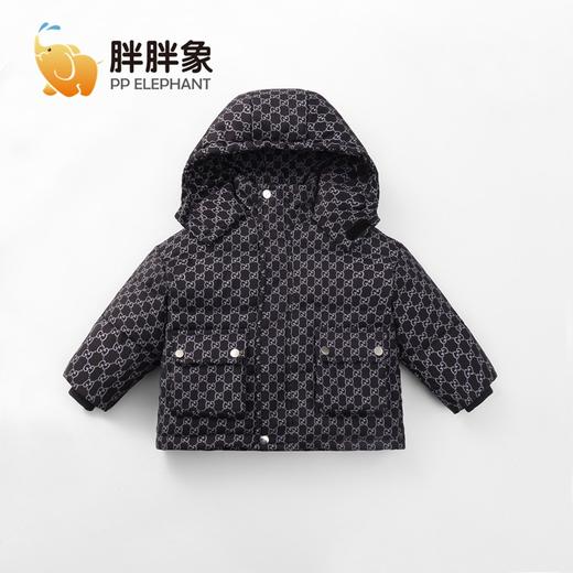 【轻暖百类 印花羽纯服】冬季新款男女童装 儿童中小大童装 加厚保暖羽绒服 连帽长袖外套-QQ 商品图6