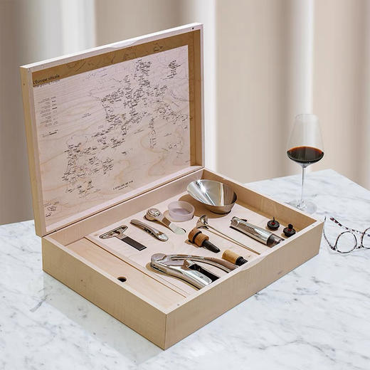 法国L'Atelier du Vin红酒开瓶器老酒刀真空酒塞高档酒具套装礼盒 商品图1