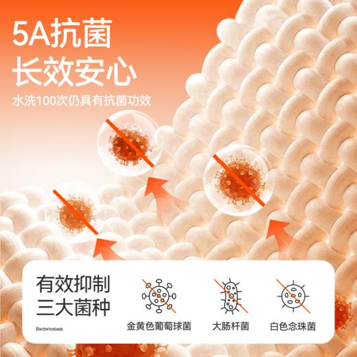 【5A抗菌羊绒蛋白】男女童加厚中领秋衣裤套装冬季新款安奈儿童装JM447554 商品图3