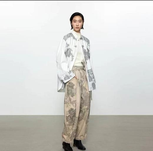 EXCEPTION例外廓形绣花衬衣 商品图0