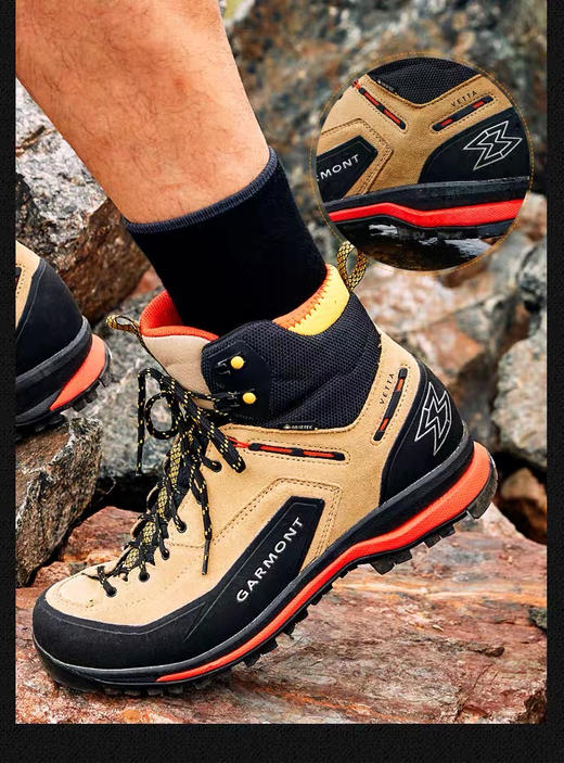 GARMONT嘎蒙特维塔VETTA防臭徒步登山鞋防水透气防滑耐磨男款女款 商品图3