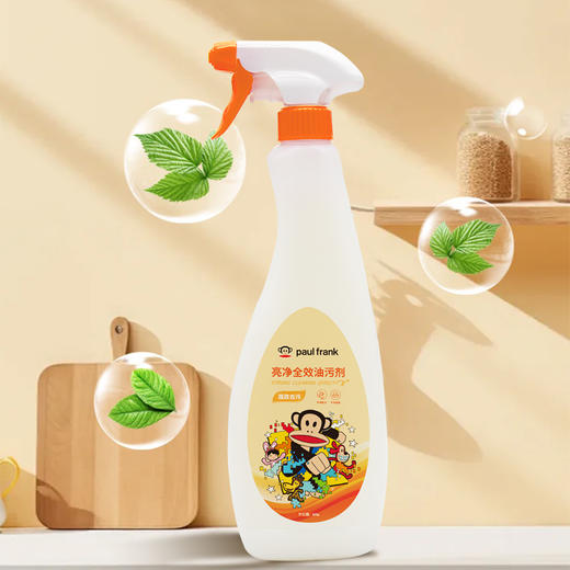 大嘴猴贴心管家四件套（洗衣液1.5L 、油污剂 625g、洗洁精500g、洗衣皂300g） 商品图3