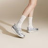 千百度时尚芭蕾舞休闲鞋女秋季厚底玛丽珍小白鞋运动鞋A24420191 商品缩略图4