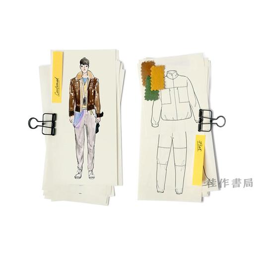 Fashionary Menswear Memopad / 时尚男装备忘录 商品图4