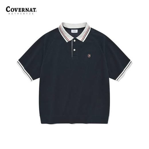 【云粉节】【6折】6楼COVERNATCOLLEGE PREPY领子短袖CO2402ST20吊牌价529折后价317 商品图0