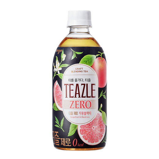 500ml熊津饮料 柚子味茶/红茶西柚味/红茶水蜜桃味/青柠薄荷味/水蜜桃味乌龙茶 多种口味任选 商品图3