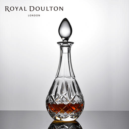 Royal Doulton 海克利尔醒酒器 皇家道尔顿水晶玻璃威士忌酒樽洋酒醒酒器存储酒瓶 商品图1
