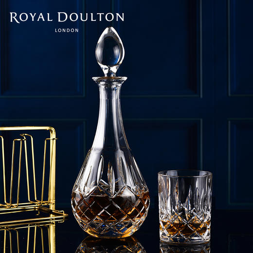 Royal Doulton 海克利尔醒酒器 皇家道尔顿水晶玻璃威士忌酒樽洋酒醒酒器存储酒瓶 商品图2