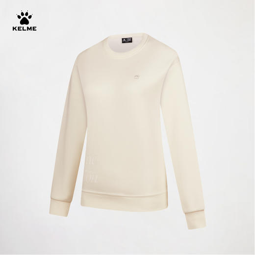 卡尔美方寸之间系列女士冬季新款加绒圆领卫衣 商品图3