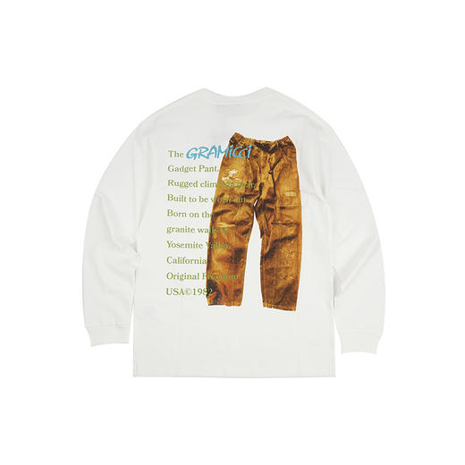 GRAMICCI GADGET PANT L/S TEE 有机棉印花长袖圆领TEE 商品图4