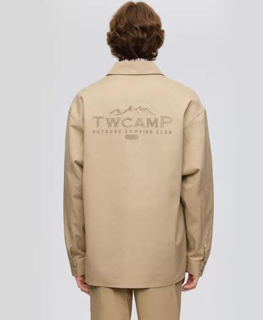 【大都会】TeenieWeenie小熊男装简约衬衫男2024夏季新款休闲外套翻领长袖 商品图4