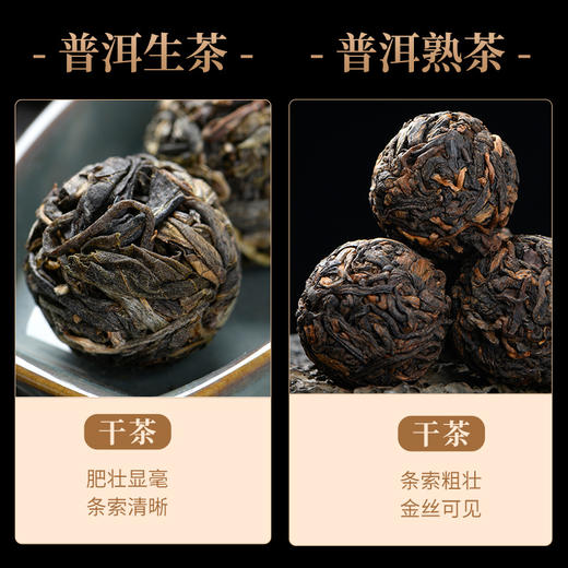 元正 【2023唐宋元明清 】系列普洱茶210g 商品图3