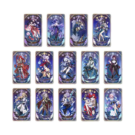 米哈游群星的寓言系列镭射票（整盒）MHYC6942421136293 商品图0