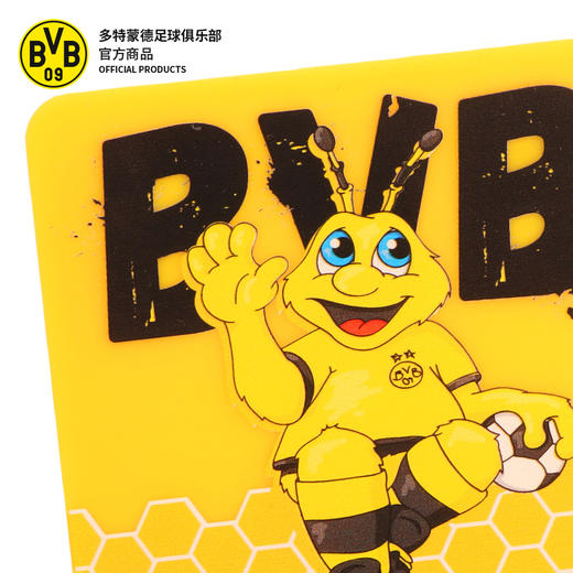 【官方正版】多特蒙德足球俱乐部｜可爱蜜蜂手持镜子女生球迷随身化妆镜 商品图2