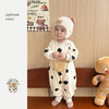 【卡通月亮小熊爬爬服】婴幼儿童装秋冬连体衣百天外出服周岁宝宝衣服 商品缩略图1