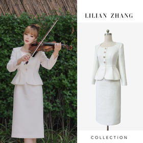 C—定制—香氛佳人—轻奢风—法式优雅千金风连衣裙 （假两件） 2401145