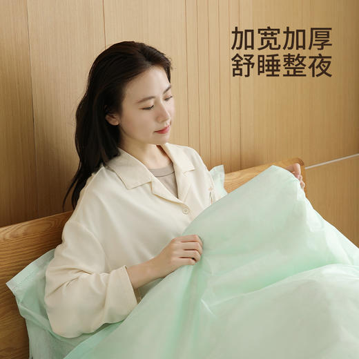 FaSoLa旅行一次性三件套四件套抑菌床上用品单人双人床单被套枕套 商品图1