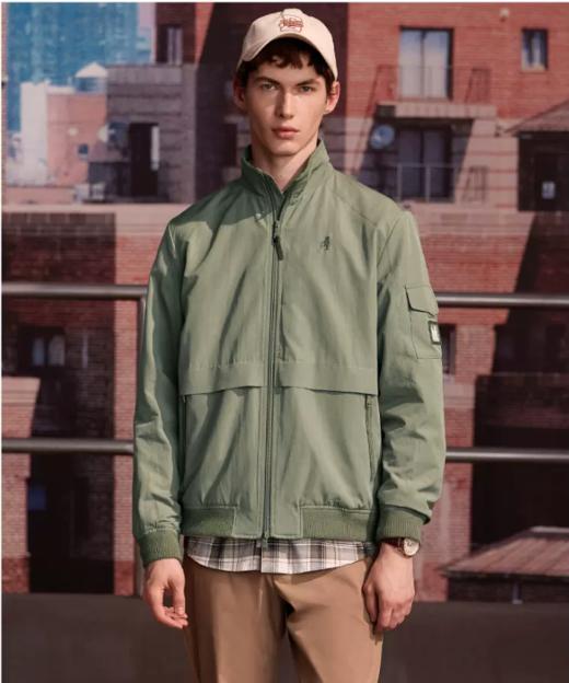 【大都会】TeenieWeenie小熊男装简约外套2024秋季新款休闲运动拉链夹克男士 商品图1