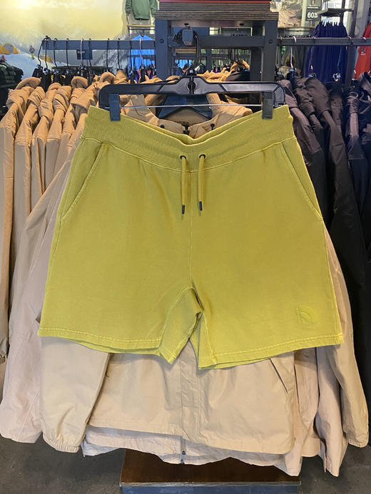 THE NORTH FACE/北面 男士松紧带抽绳运动加绒卫裤短裤 商品图2