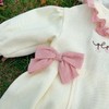 【花边蝴蝶结宝宝公主裙】2024新款甜美可爱小童裙子洋气女孩连衣裙 商品缩略图3