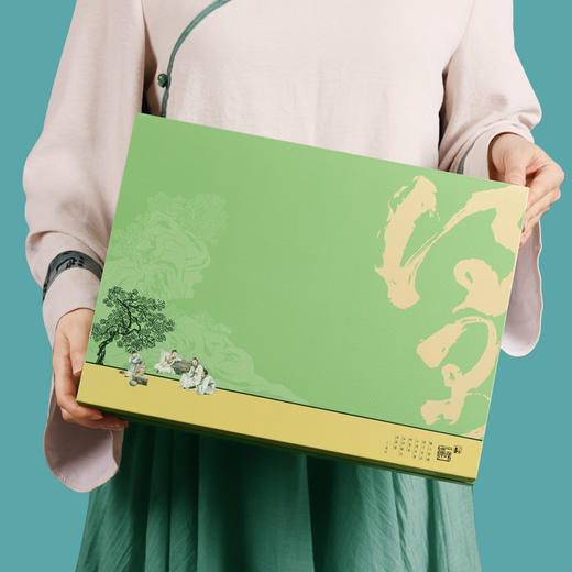 【严选推荐！四大绿茶礼盒套装】东方好茶，茶色生香，龙井碧螺春毛尖高山绿茶新茶茶叶节日送礼物优选 商品图3